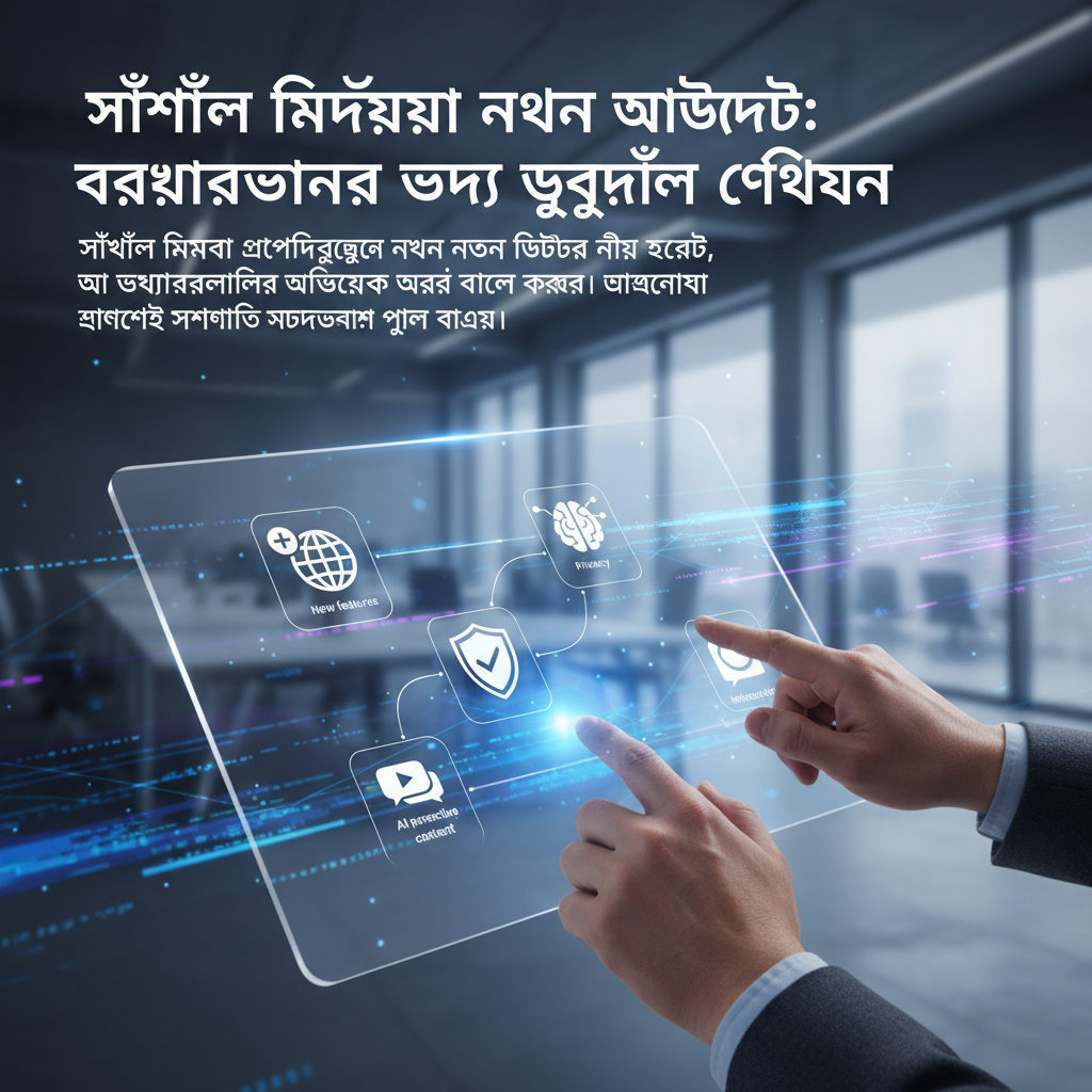 সোশ্যাল মিডিয়ায় নতুন আপডেট: ব্যবহারকারীদের জন্য গুরুত্বপূর্ণ পরিবর্তন